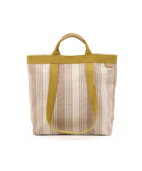 COLDE （コルデ）の「ストライプ2wayトートバッグ（トートバッグ・レディース・ブルー/ブラック/ベージュ・FREE）」の21枚目の写真