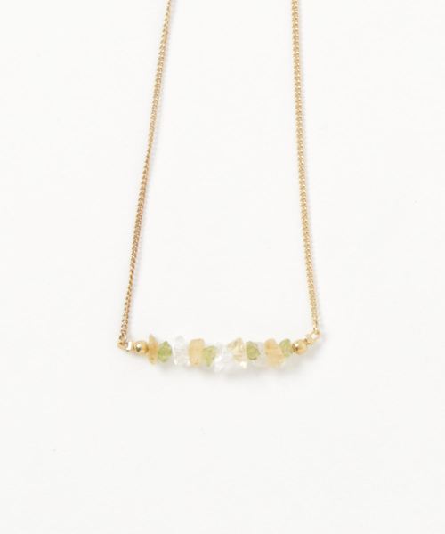 チャイハネ（チャイハネ）の「【チャイハネ】チャーミーネックレス（ネックレス・レディース・レッド/パープル/グリーン/ブルー/ピンク・FREE）」の2枚目の写真