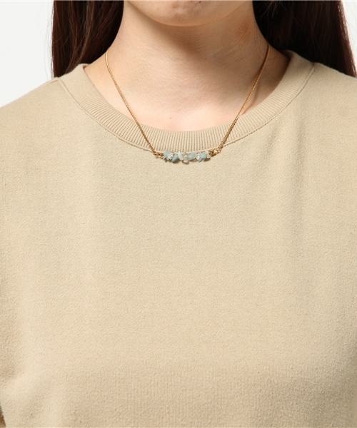 チャイハネ（チャイハネ）の「【チャイハネ】チャーミーネックレス（ネックレス・レディース・レッド/パープル/グリーン/ブルー/ピンク・FREE）」の8枚目の写真