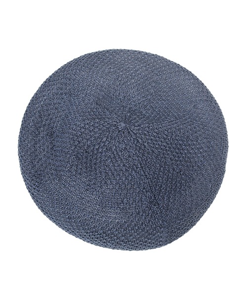 14+（イチヨンプラス）の「サーモベレー帽（ハンチング/ベレー帽・レディース・グレー/ブラック/ブルー/オレンジ/ベージュ/グリーン・FREE）」の11枚目の写真