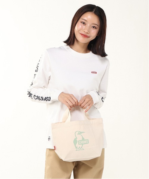 CHUMS（チャムス）の「【CHUMS/チャムス】 Boody Mini Canvas Tote（トートバッグ・メンズ・ホワイト/ブラック/レッド/グリーン系その他/ブルー/グリーン/ブラック×ホワイト/その他1/ミント・FREE）」の13枚目の写真