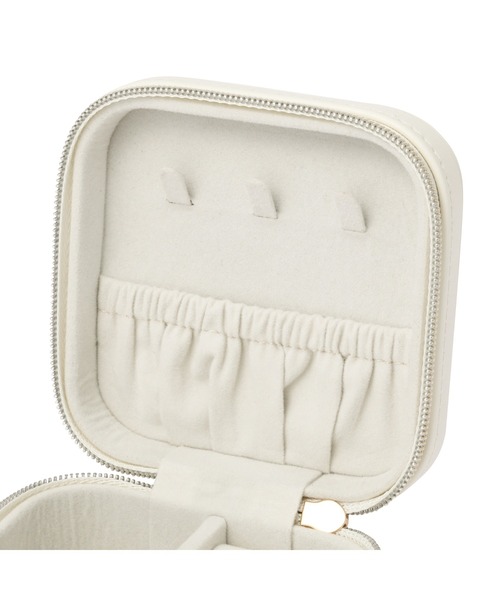 セール】エンブロイダリーフラワートラベルジュエリーボックス S