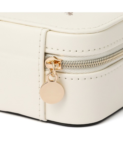 セール】エンブロイダリーフラワートラベルジュエリーボックス S