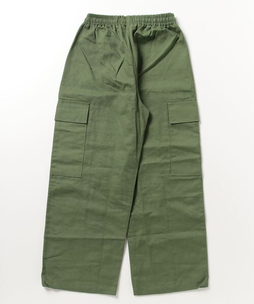 SETUP7（セットアップセブン）の「【SETUP7】ワイドルーズミリタリーカーゴパンツ KNF ※（カーゴパンツ・メンズ・カーキ/ブラック・L/M）」の7枚目の写真