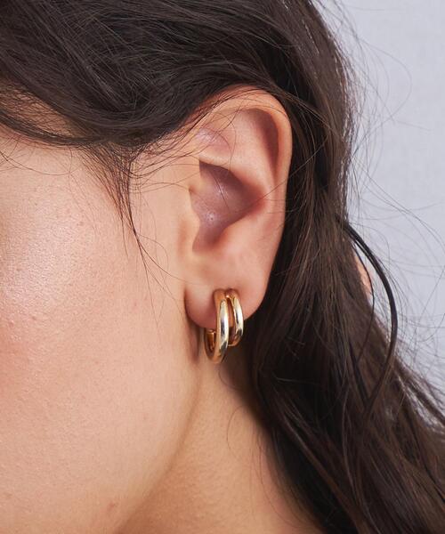 2ライン イヤリング（イヤリング）｜green label relaxing（グリーン