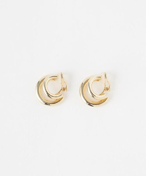 green label relaxing(グリーンレーベルリラクシング)の「2ライン イヤリング(イヤリング・レディース・シルバー/ゴールド・FREE)」の14枚目の写真