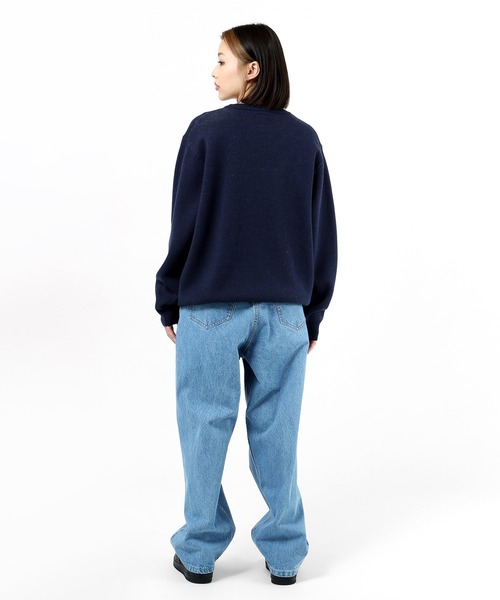 HUF(ハフ)の「CHOP SHOP CREW SWEATER / HUF セーター ニット(ニット/セーター・メンズ・ヘザーグレー/ネイビー・SMALL/MEDIUM/LARGE/X-LARGE/XX-LARGE/X-SMALL)」の7枚目の写真