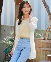 ロングトッパーカーディガン
