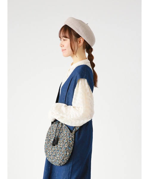 ehka sopo（エヘカソポ）の「ジャカードシアーシャツ（シャツ/ブラウス・レディース・ブラック/キナリ/オフホワイト・ﾌﾘ-）」の15枚目の写真