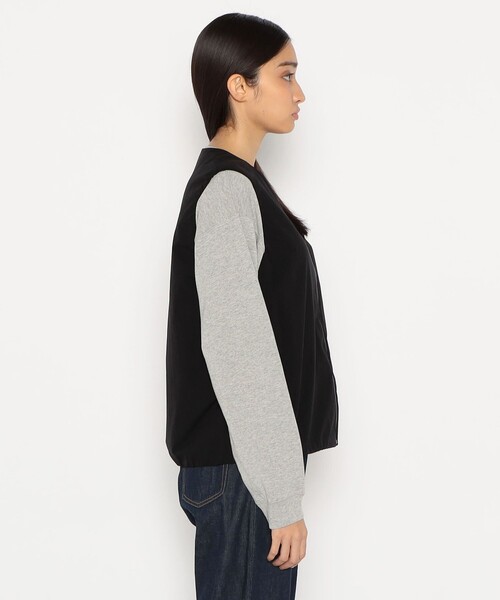 DANTON(ダントン)の「WOMEN'S INSULATION COLLARLESS ZIP VEST(ダウンベスト・レディース・ブラック・S/M/XS)」の10枚目の写真