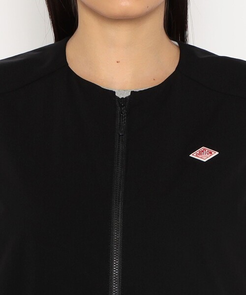DANTON(ダントン)の「WOMEN'S INSULATION COLLARLESS ZIP VEST(ダウンベスト・レディース・ブラック・S/M/XS)」の5枚目の写真