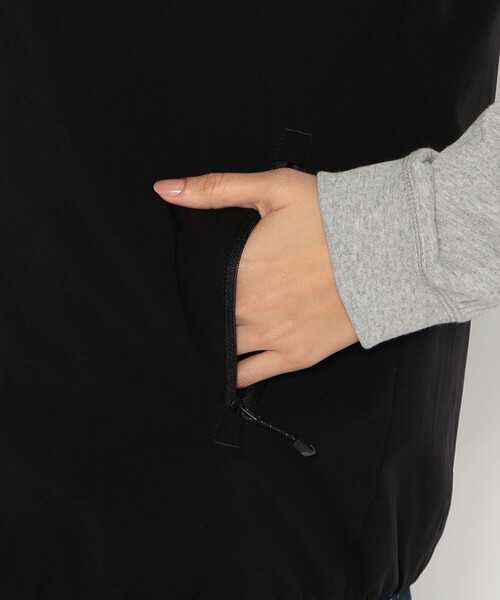 DANTON(ダントン)の「WOMEN'S INSULATION COLLARLESS ZIP VEST(ダウンベスト・レディース・ブラック・S/M/XS)」の7枚目の写真