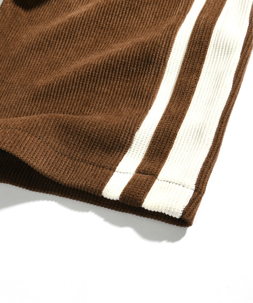 neos（ネオス）の「【neos】ワイドシルエット ロゴ ライン カルゼ スウェット パンツ（スウェットパンツ・メンズ・ブラック/アイボリー/ブラウン・MEDIUM/LARGE/X-LARGE）」の20枚目の写真