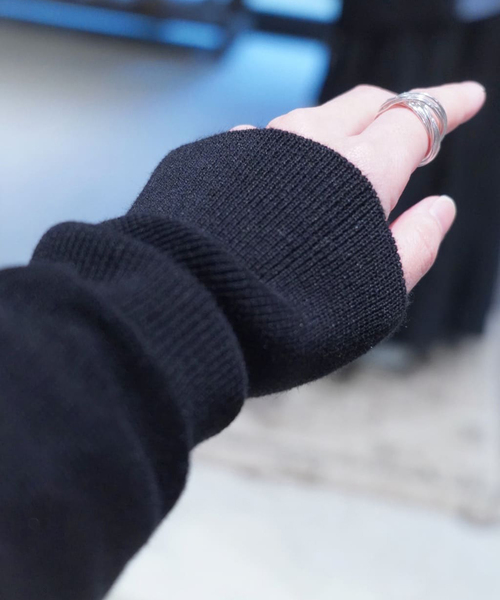 JOURNAL STANDARD LUXE(ジャーナルスタンダード ラックス)の「RCテンジクVネックドルマンカーディガン(カーディガン/ボレロ・レディース・ブラック/ベージュ/ピンク・FREE)」の10枚目の写真