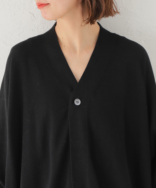 JOURNAL STANDARD LUXE(ジャーナルスタンダード ラックス)の「RCテンジクVネックドルマンカーディガン(カーディガン/ボレロ・レディース・ブラック/ベージュ/ピンク・FREE)」の19枚目の写真