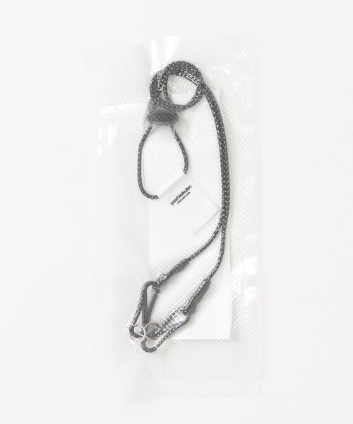 yoshiokubo(ヨシオクボ)の「【yoshiokubo/ヨシオクボ】MASK CORD(マスク・メンズ・ブラック・FREE)」の2枚目の写真