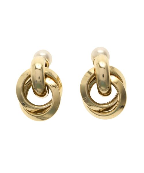 LAGUNAMOON（ラグナムーン）の「サークルミックスイヤリング（イヤリング・レディース・シルバー/ゴールド・FREE）」の4枚目の写真