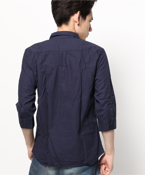 OUTLET（アウトレット）の「【Ciaopanic】天竺キリカエシャツ7S（シャツ/ブラウス・メンズ・ネイビー・MEDIUM/LARGE）」の7枚目の写真
