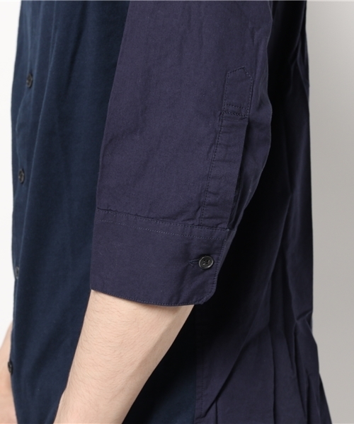 OUTLET（アウトレット）の「【Ciaopanic】天竺キリカエシャツ7S（シャツ/ブラウス・メンズ・ネイビー・MEDIUM/LARGE）」の9枚目の写真