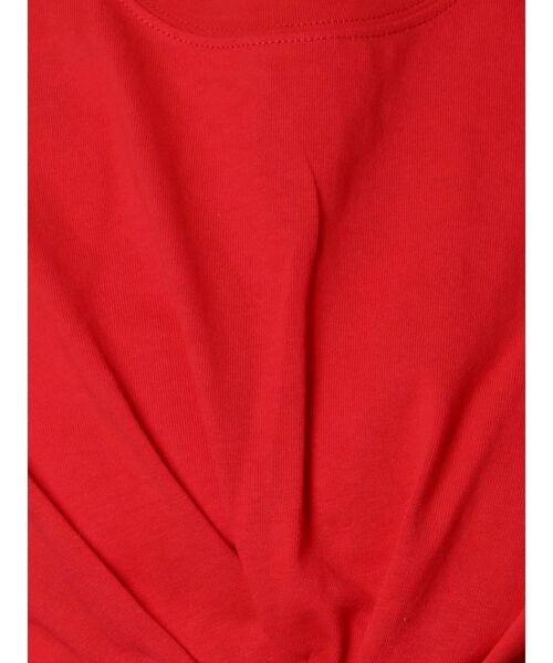 EMODA（エモダ）の「インサイドクロップドTシャツ（Tシャツ/カットソー・レディース・ブラック/ホワイト/グレー/レッド・FREE）」の18枚目の写真