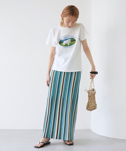 SLOBE citron.（スローブシトロン）の「SLOBE citron. Im not bad Dog TEE（Tシャツ/カットソー・レディース・ホワイト・FREE）」の19枚目の写真