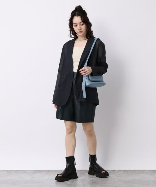 JEANASIS(ジーナシス)の「ベルトツキシレーハーフパンツ/195782(その他パンツ・レディース・ブラック系その他/ベージュ系その他・FREE)」の15枚目の写真