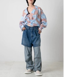 Marc Le Bihan（マーク・ル ビアン） のデニムベスト Marc Le Bihan（マーク・ル ビアン） のデニムベスト Marc Le