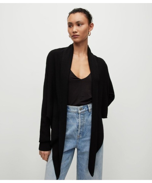 ALLSAINTS（オールセインツ）の「WASSON PIRATE CARDIGN | WASSON PIRATE カーディガン（カーディガン/ボレロ・レディース・ブラック・S/M/XS）」の15枚目の写真