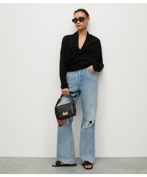 ALLSAINTS（オールセインツ）の「WASSON PIRATE CARDIGN | WASSON PIRATE カーディガン（カーディガン/ボレロ・レディース・ブラック・S/M/XS）」の17枚目の写真