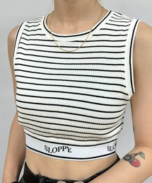 WHO'S WHO gallery | 【SLOPPY/スロッピー】ラインゴムタンク(タンクトップ)