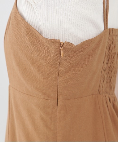 N.(N. Natural Beauty Basic)(エヌエヌナチュラルビューティーベーシック)の「◆コットンレーヨンキャミワンピース(ワンピース・レディース・オフホワイト/ブラック/ベージュ・MEDIUM)」の16枚目の写真