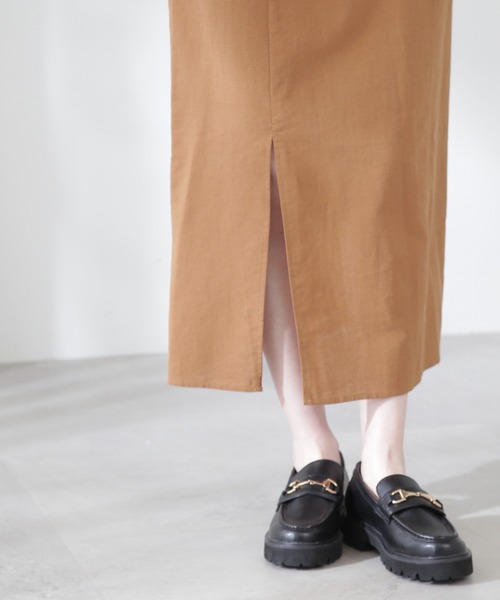 N.(N. Natural Beauty Basic)(エヌエヌナチュラルビューティーベーシック)の「◆コットンレーヨンキャミワンピース(ワンピース・レディース・オフホワイト/ブラック/ベージュ・MEDIUM)」の13枚目の写真