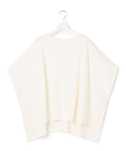 J.PRESS YORK STREET(ジェイプレスヨークストリート)の「【WOMEN】ファブリックスリーブ プルオーバー(Tシャツ/カットソー・レディース・ブラウン系/ネイビー系/オレンジ系/ホワイト系/ブルー系・F)」の12枚目の写真