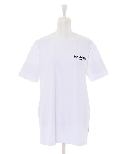 BALMAIN（バルマン）の「【BALMAIN KIDS】ワンポイントTシャツ（Tシャツ/カットソー・レディース・ホワイト/ブラック・14Y/12Y）」の6枚目の写真