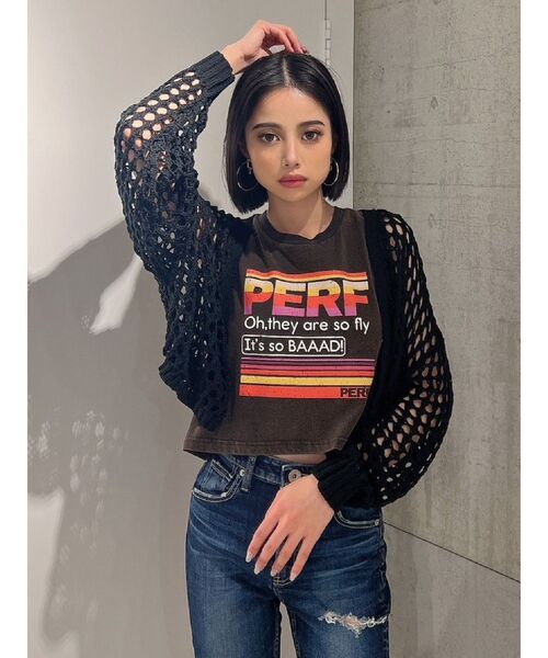 GYDA(ジェイダ)の「PROCESSING LOGOショートLOOSE タンクトップ(タンクトップ・レディース・オフホワイト/ブラック・FREE)」の10枚目の写真