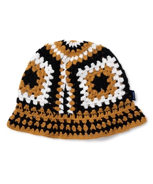 SON OF THE CHEESE（サノバチーズ）の「【SON OF THE CHEESE/サノバチーズ】Big Flower Knit Hat（ハット・メンズ・オレンジ・FREE）」の5枚目の写真