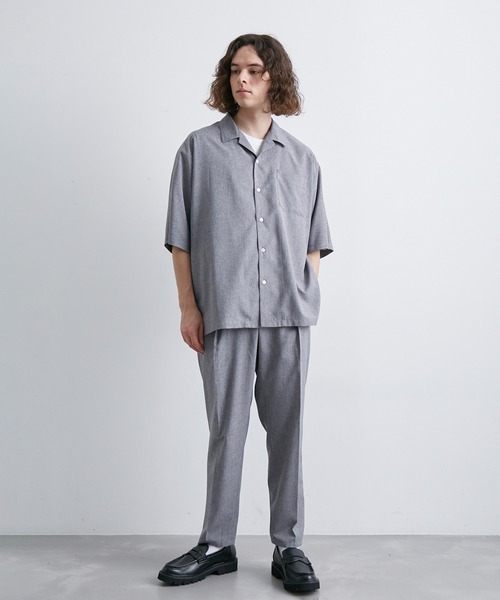 JUNRED(ジュンレッド)の「セットアップ対応/軽量・イージーケア/AIRYFLOATリラックススリムパンツ(スラックス・メンズ・ブラック/ライトグレー/ベージュ・L/LL/M/S)」の12枚目の写真