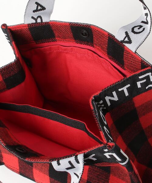 RAMIDUS（ラミダス）の「fragment design x RAMIDUS(ラミダス)MINI STORAGE BAG（トートバッグ・メンズ・レッド/グリーン/パープル/ブルー・F）」の12枚目の写真