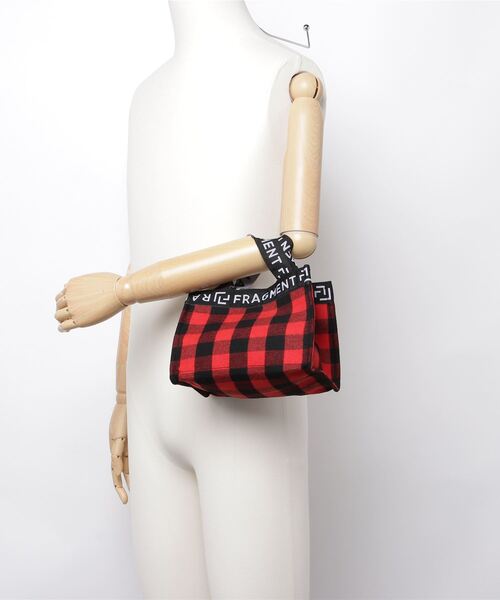 RAMIDUS（ラミダス）の「fragment design x RAMIDUS(ラミダス)MINI STORAGE BAG（トートバッグ・メンズ・レッド/グリーン/パープル/ブルー・F）」の13枚目の写真