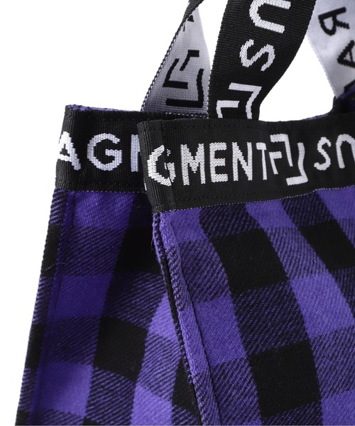 RAMIDUS（ラミダス）の「fragment design x RAMIDUS(ラミダス)MINI STORAGE BAG（トートバッグ・メンズ・レッド/グリーン/パープル/ブルー・F）」の8枚目の写真