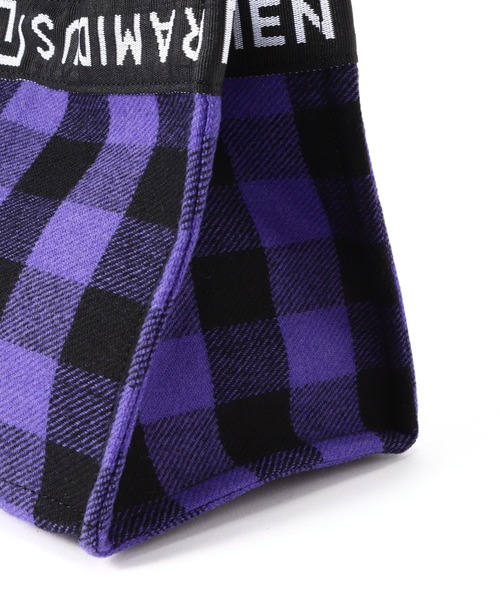 RAMIDUS（ラミダス）の「fragment design x RAMIDUS(ラミダス)MINI STORAGE BAG（トートバッグ・メンズ・レッド/グリーン/パープル/ブルー・F）」の9枚目の写真