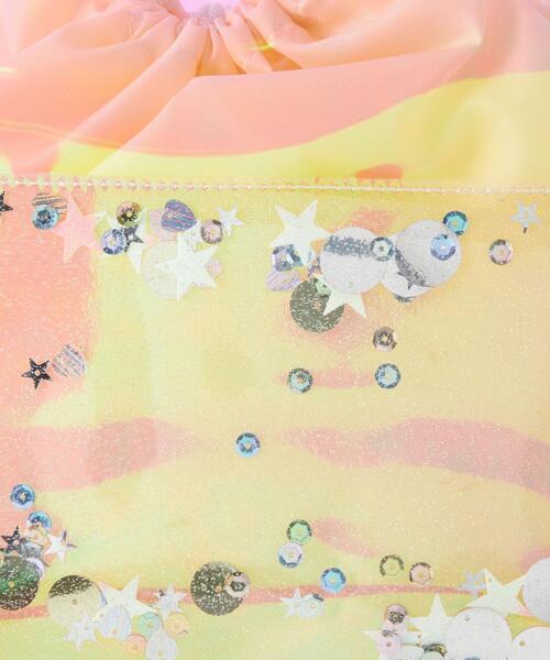 green label relaxing（グリーンレーベルリラクシング）の「GLR プールバッグ スパンコール（トートバッグ・キッズ・ライトブルー/ライトピンク・FREE）」の6枚目の写真