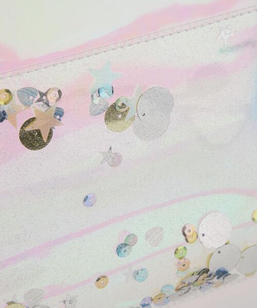 green label relaxing（グリーンレーベルリラクシング）の「GLR プールバッグ スパンコール（トートバッグ・キッズ・ライトブルー/ライトピンク・FREE）」の16枚目の写真