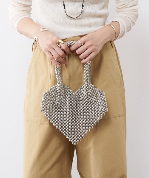SHENERY（シーナリー）の「ハートビーズバッグ（トートバッグ）」 - WEAR
