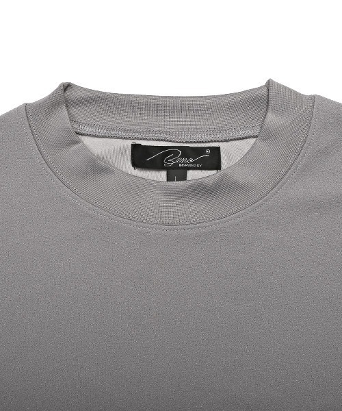 LUXSTYLE（ラグスタイル）の「カットジョーゼットフェイクレイヤードTシャツ（Tシャツ/カットソー・メンズ・ベージュ/ブルー/グレー/ブラック・L/M）」の18枚目の写真