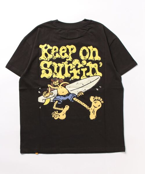 TCSS（ティーシーエスエス）の「DESIGN TEE/Critical Slide(クリティカルスライド)TCSS半袖Tシャツ（Tシャツ/カットソー・メンズ・ブラック系その他・SMALL/MEDIUM/LARGE/X-LARGE）」の2枚目の写真