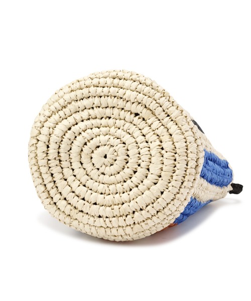 Vincent Pradier（ヴァンサンプラディエ）の「(VINCENT PRADIER)ストライプ柄ショルダーバッグ（ショルダーバッグ・レディース・ブルー・FREE）」の6枚目の写真