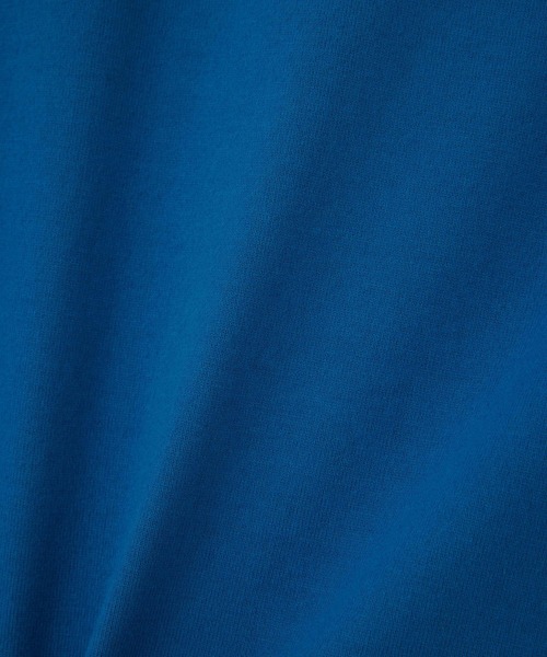 X-girl（エックスガール）の「OUTLINE MILLS LOGO EMBROIDERY S/S BABY TEE（Tシャツ/カットソー・レディース・ホワイト/ブルー/ブラック・M/S）」の5枚目の写真