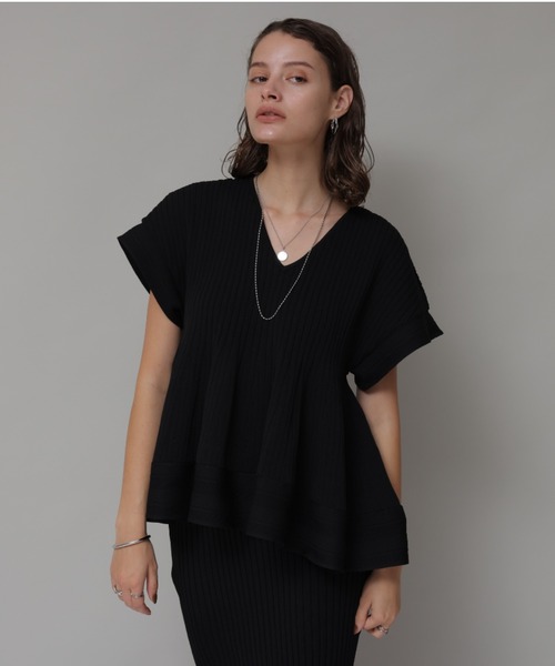【美品】CADUNE カデュネ フレアニット CADUNE（カデュネ）の「フレアニット（ニット/セーター）」 - WEAR