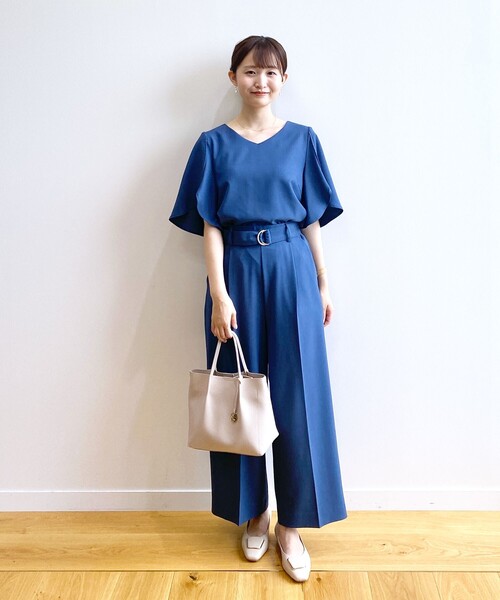 index（インデックス）の「◆【2WAY/軽量】フェイクレザーミドルサイズトートバッグ（トートバッグ・レディース・ライトベージュ/ライトグレー/ブラック・00）」の9枚目の写真